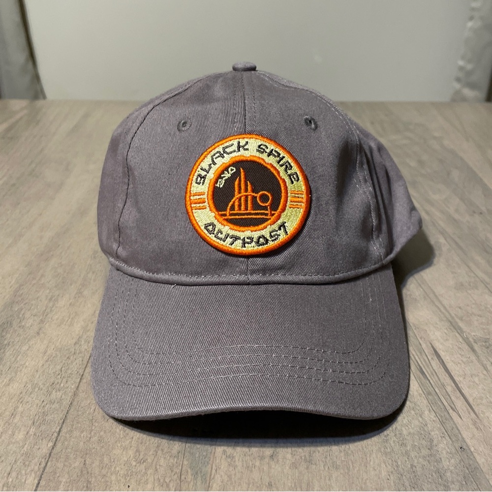 Disney Parks Star Wars Galaxy's Edge Black Spire Outpost Adjustable Gray Hat NWT
